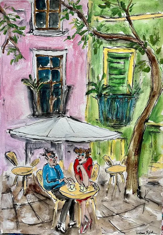 They came for coffee av Susanne Nyholm