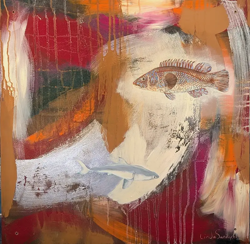 Färghav #XI av Linda Sandgren