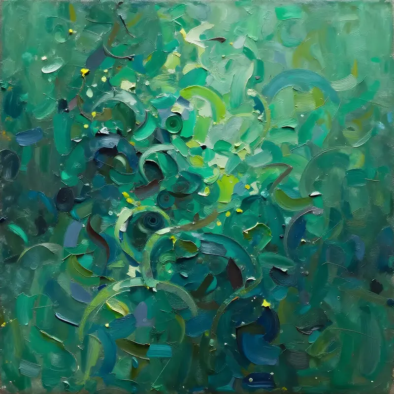 Green VII av Harri Ylikomi