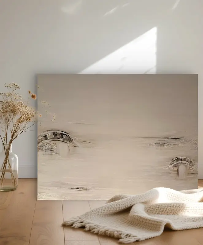 Akrylmålning Timeless av Johanna Odder