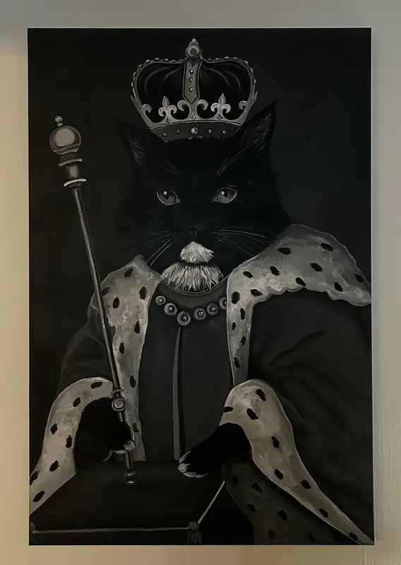 Akrylmålning av Loven Art