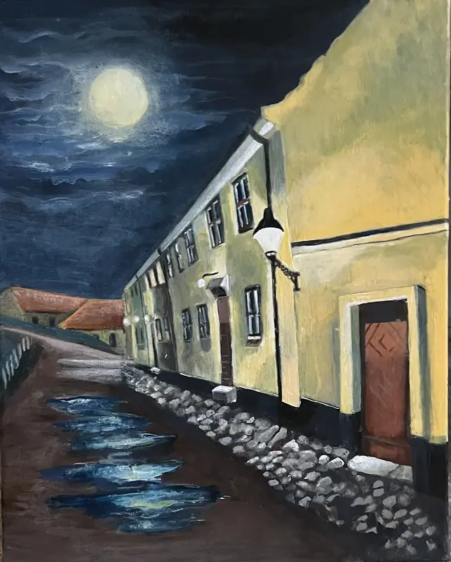 Akrylmålning På Citadellet av Annette Hansson