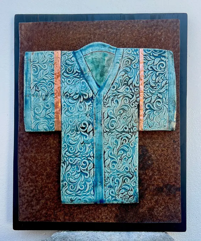 Skulptur Kimono av Elisabeth Johansson
