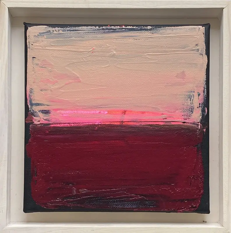 Akrylmålning Ode to the skog av Linnea Larsson