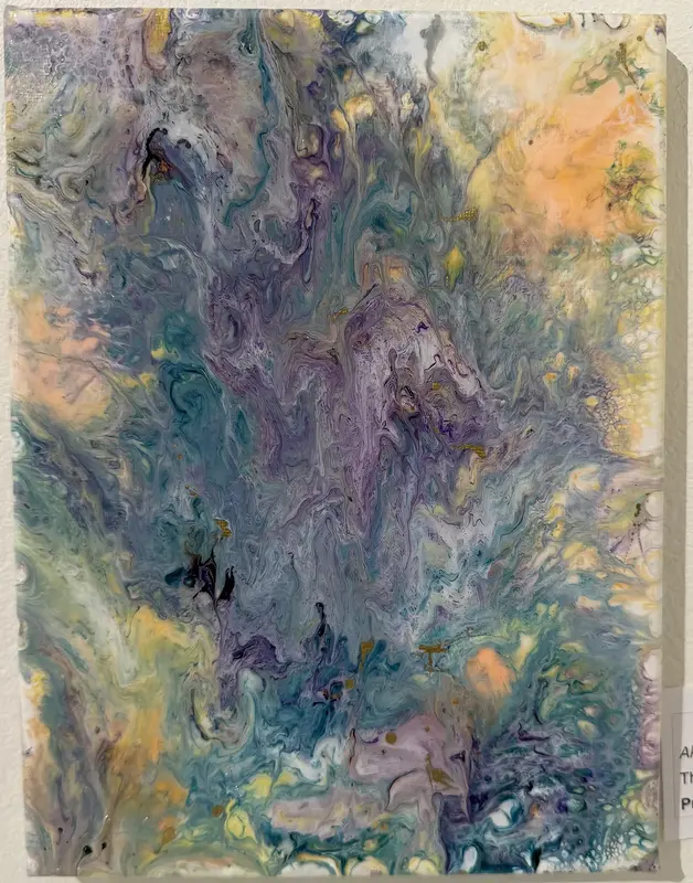 Akrylmålning av Therese Börjes