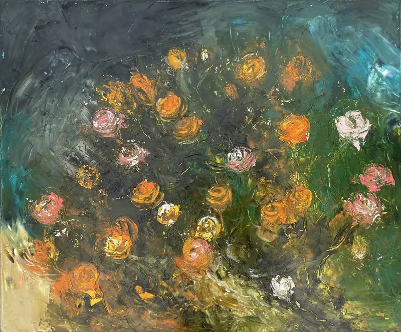 Oljemålning Oljemålning av Anna Elfverson Sjödahl