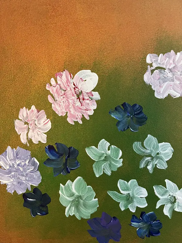 Akrylmålning av Lena Bolinder