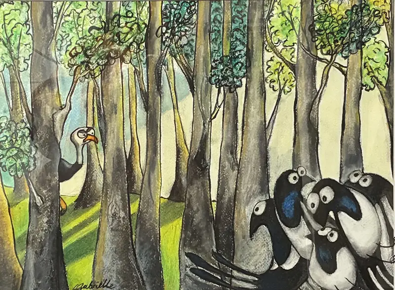 Krismöte av Gabrielle van der Wal