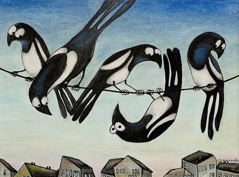 Lika men olika av Gabrielle van der Wal