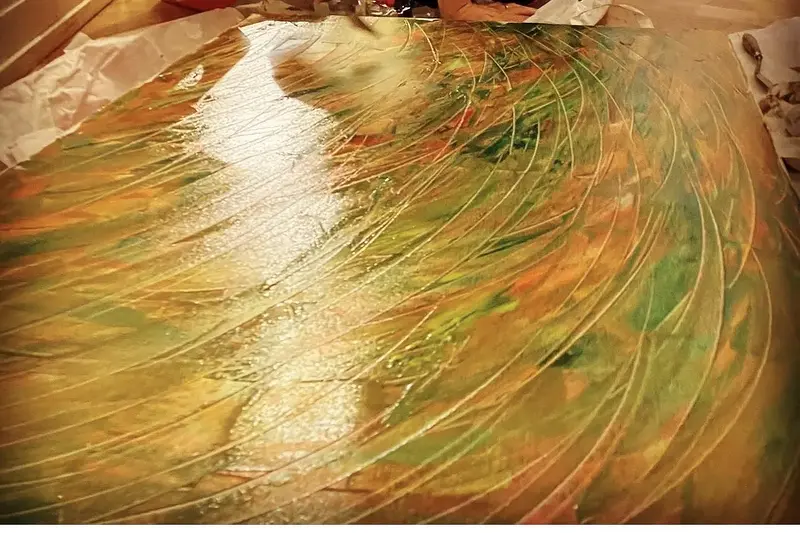 Akrylmålning av Viktorija Mirkov