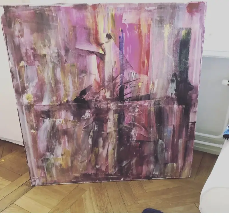 Akrylmålning av Viktorija Mirkov