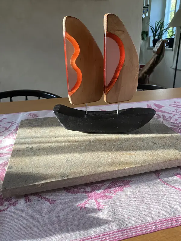 Skulptur Tvåmänning av Stefan Skimutis