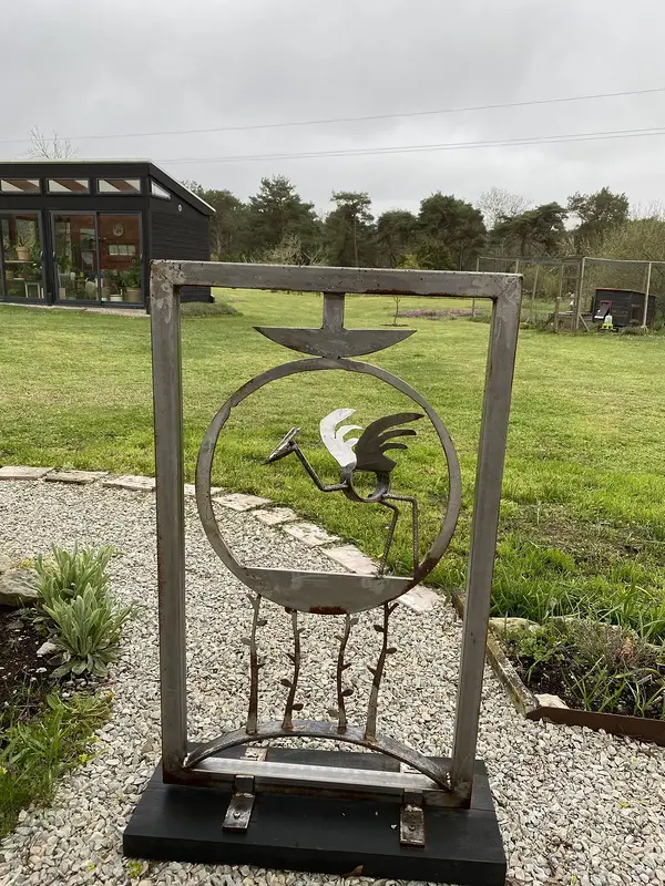 Skulptur Open up av Stefan Skimutis