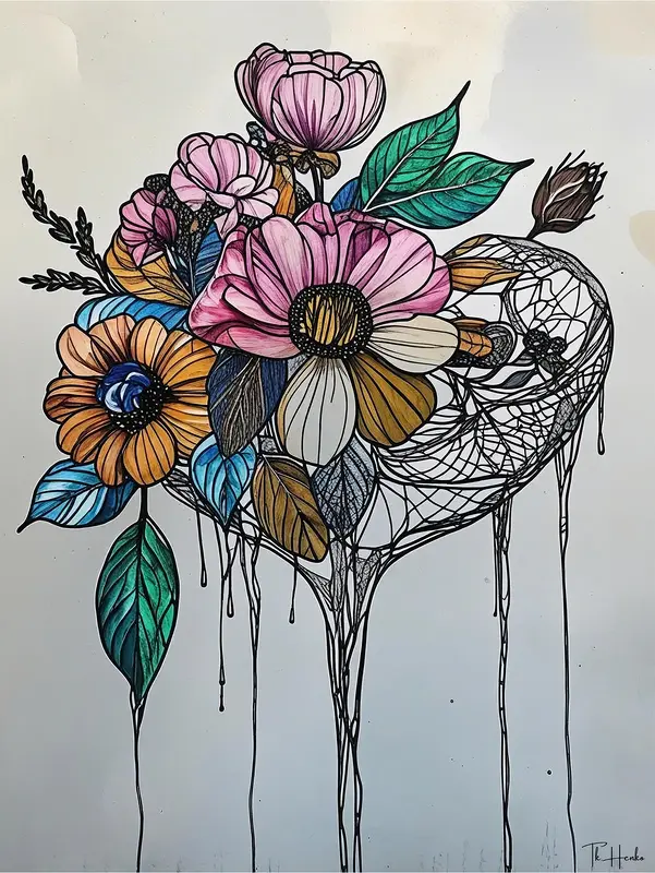 Blomsterbud av TK. Henko