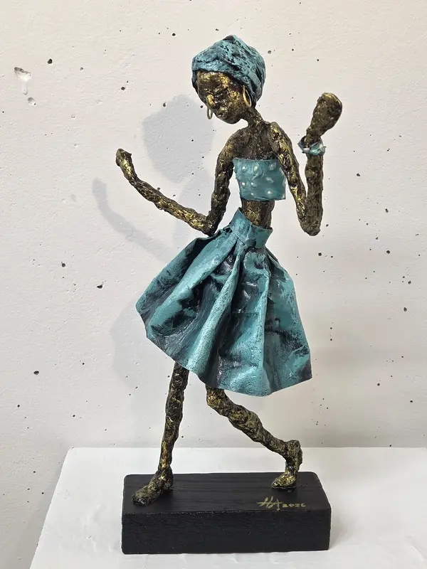Skulptur Dance av Helena Andreasson