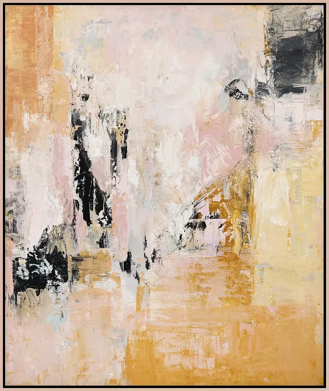 Akrylmålning Abstract No.2601 av Tomas Hammar