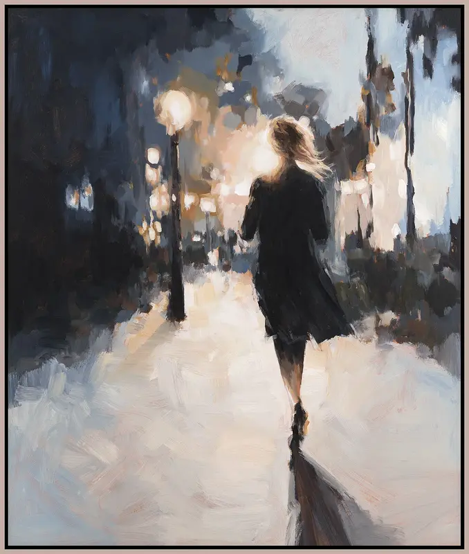 Akrylmålning The Way Home av Tomas Hammar