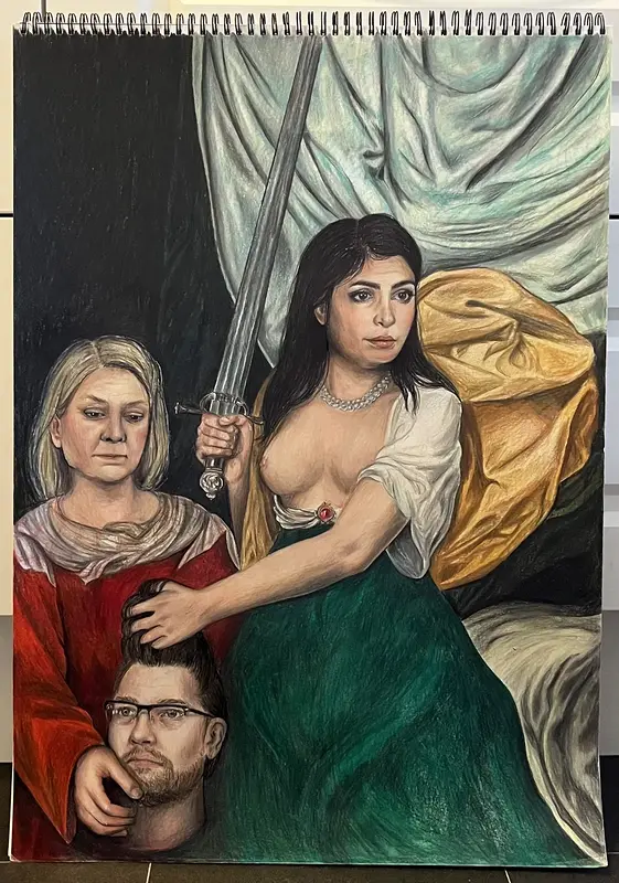 Politisk parafras av Erika Björkas