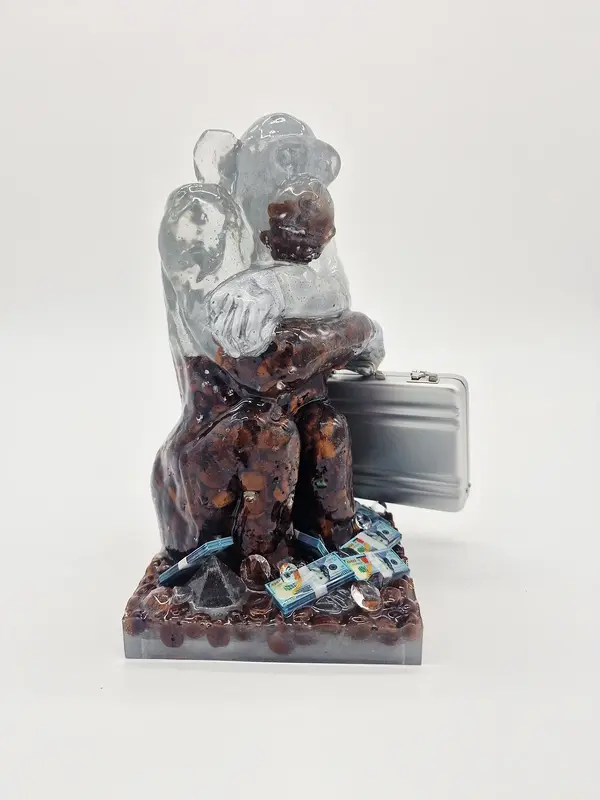 Skulptur Rich b*tch av Jesper Wänberg