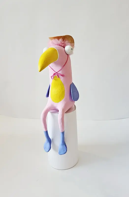 Skulptur Cowboy av Carl Vassgren