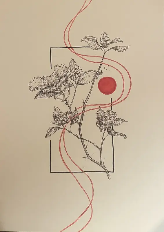 Den röda pricken av Amalia Hjort