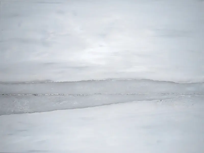 Akrylmålning Grey sky av Cia Stålkrantz