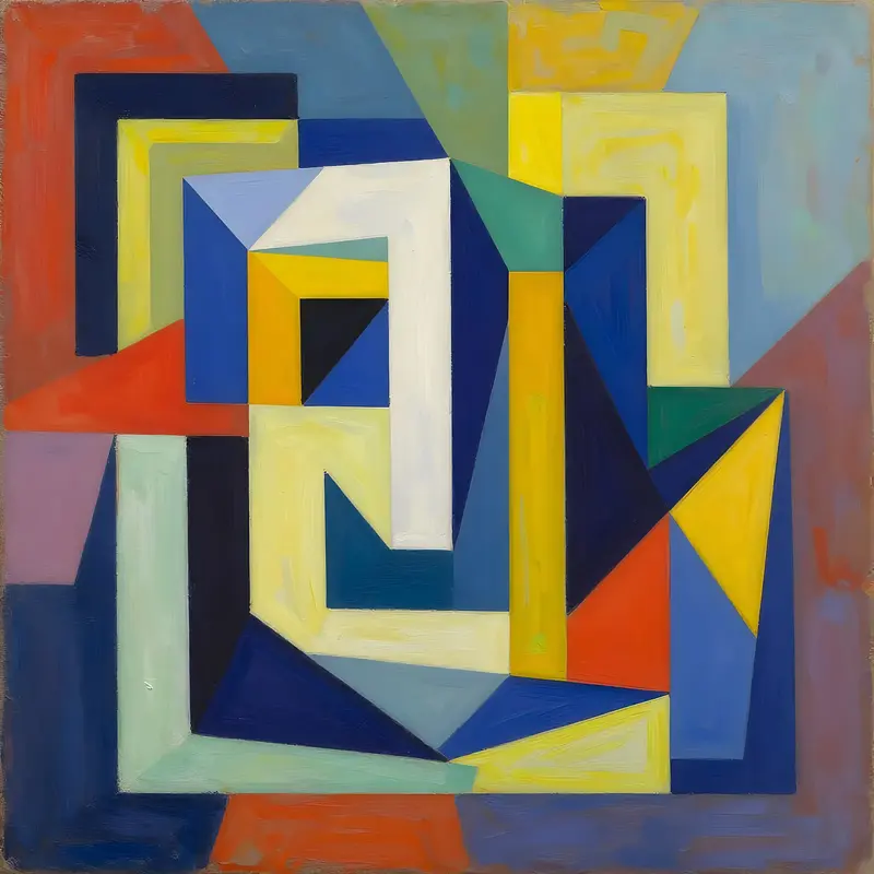 Colorful kubism II av Harri Ylikomi