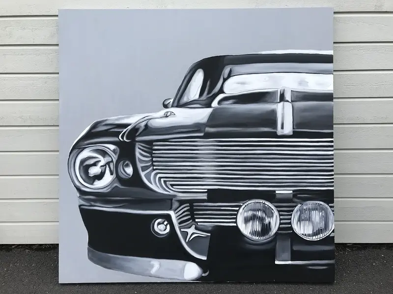 Oljemålning av Christoffer Malmgren