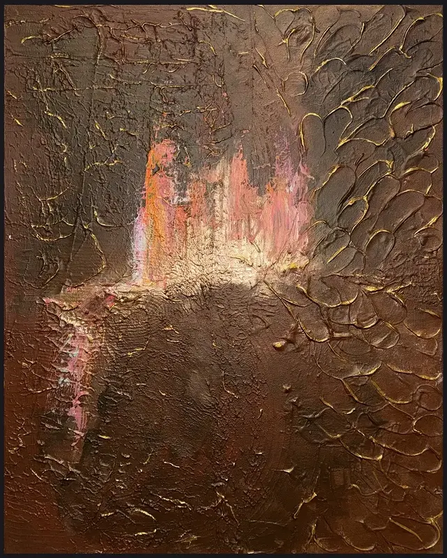 Akrylmålning av Anette Jersmyr