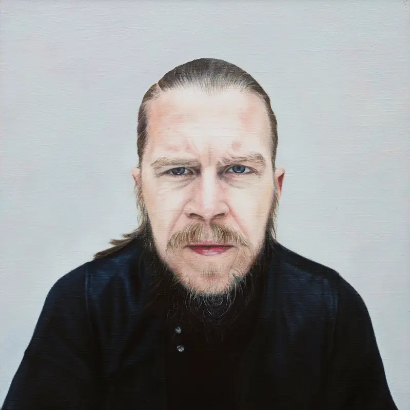 Oljemålning Per av Anna C Eriksson