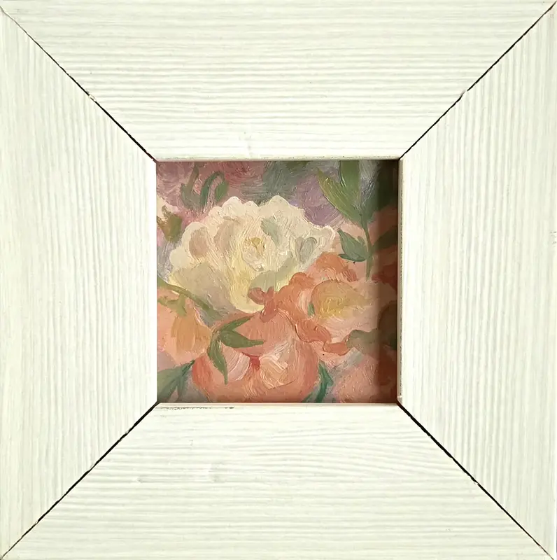 Oljemålning Gentle blush av Anastasiia Mazeina