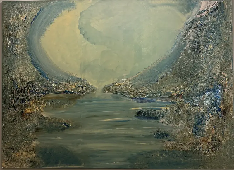 Akrylmålning av Monia Nekach