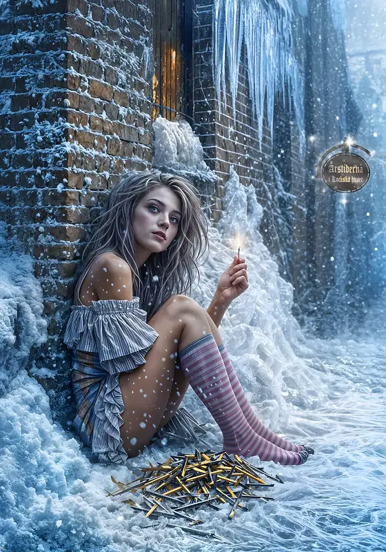 The Little Match Girl - Flickan med svavelstickorna av Jörgen Thornberg