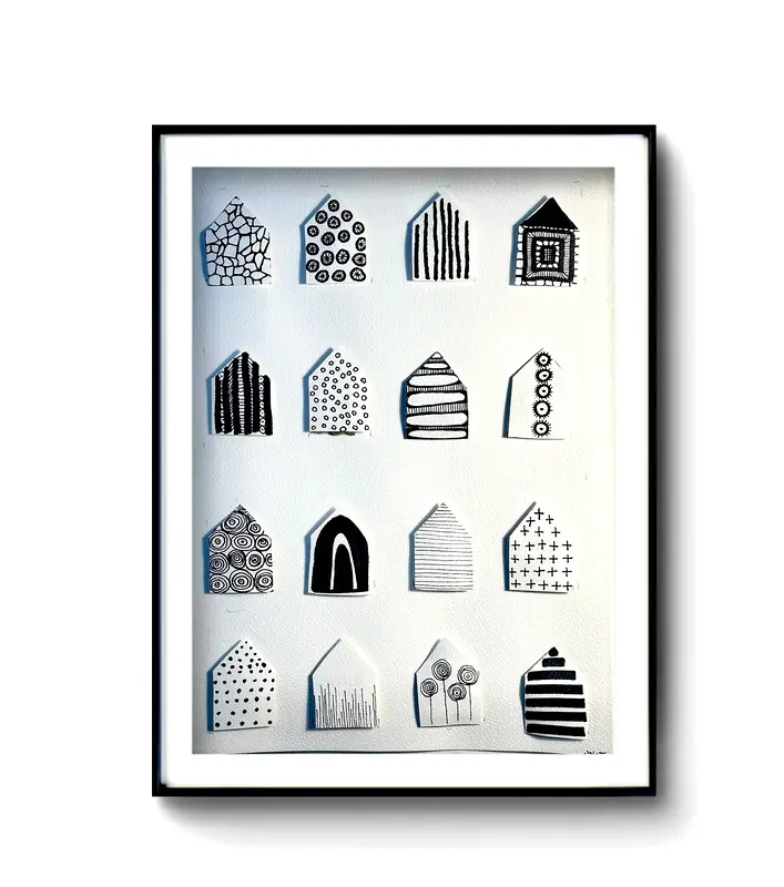 Hus som sticker ut av Johanna Norrgård