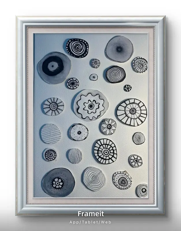 Cirklar som sticker ut av Johanna Norrgård