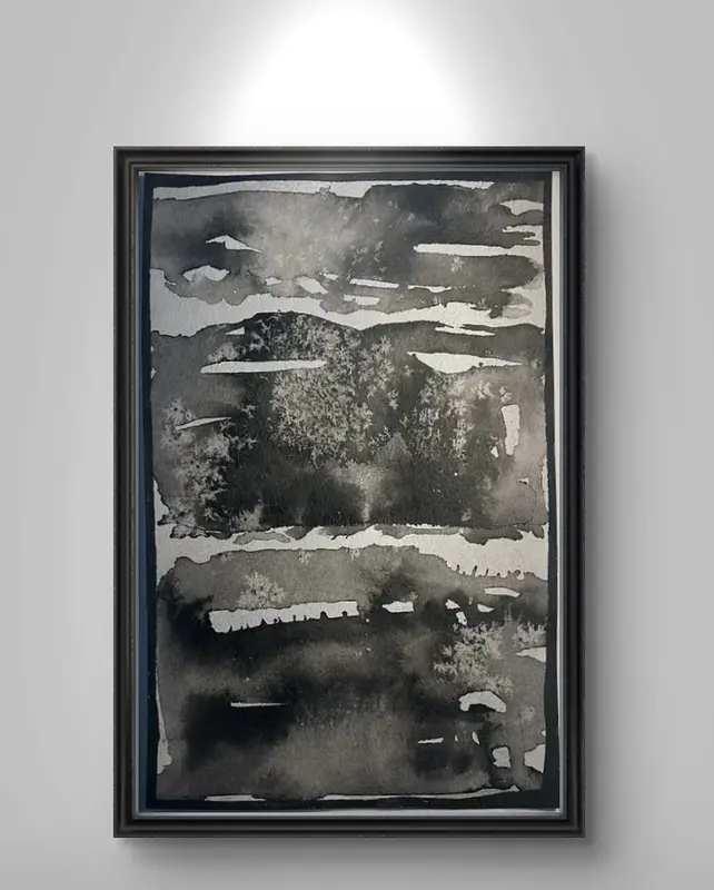 Snö i grått av Johanna Norrgård