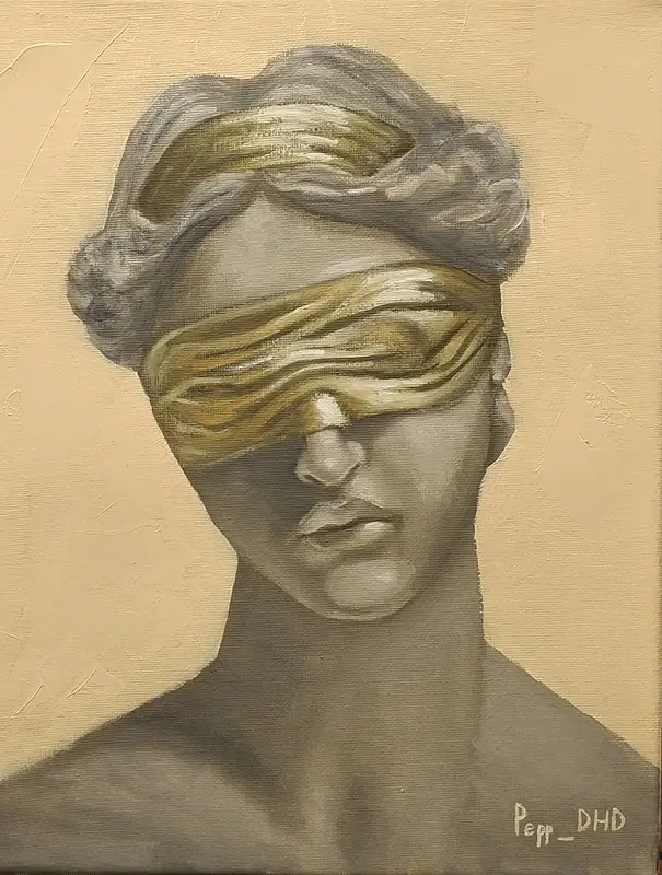 Oljemålning Justia av Pepp_dhd
