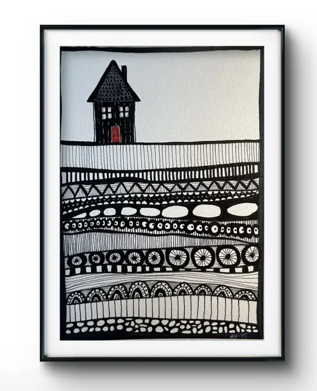 The red door av Johanna Norrgård