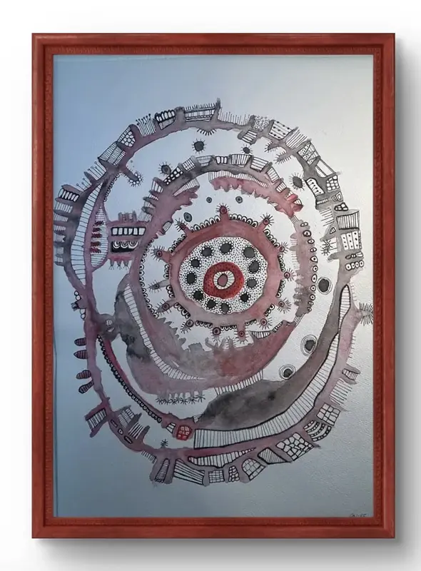 I rött av Johanna Norrgård