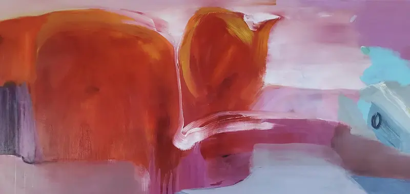 Akrylmålning The Shed* av Ola Arven