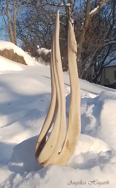 Skulptur Longing av Angelica Hogarth