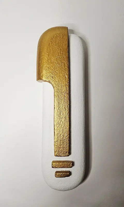 Skulptur Facies av Carl Vassgren