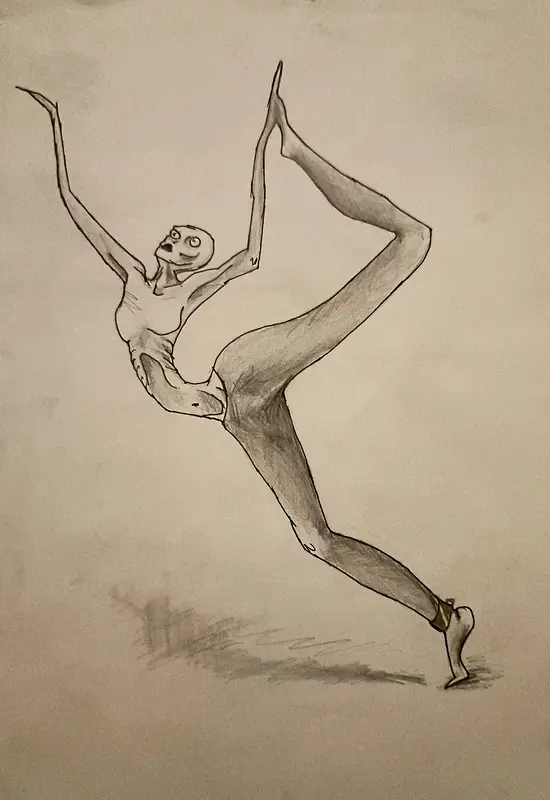 Dancing by myself av Maria Keczan