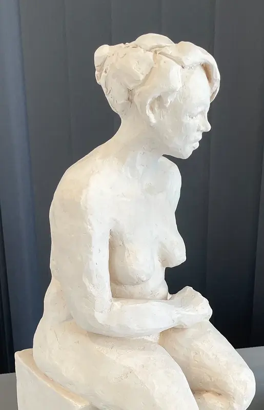 Skulptur Mollie av Lotta Gustafsson