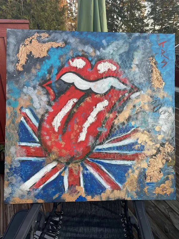 Akrylmålning TRS av Jessica Tillander