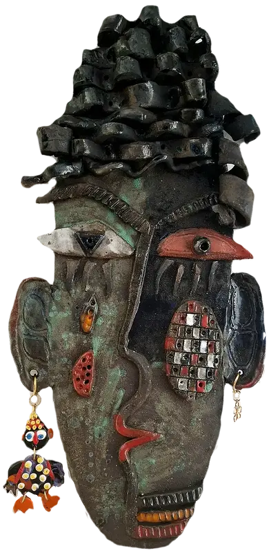 Skulptur Ansiktet av Natalia Johansson