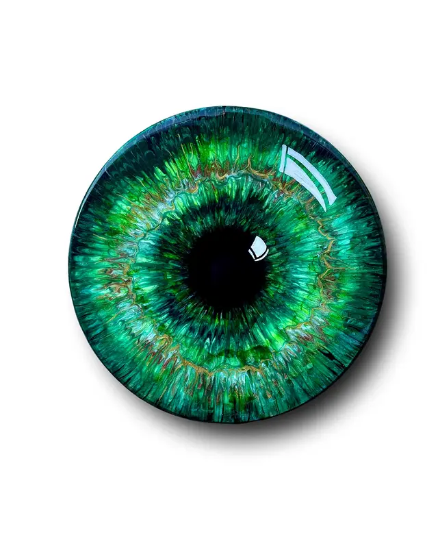 Green eye av Sara Kidby
