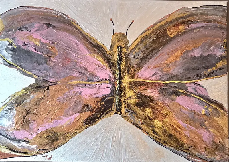 Akrylmålning Spirit of transformation av Art_by_theresew Vesterlund