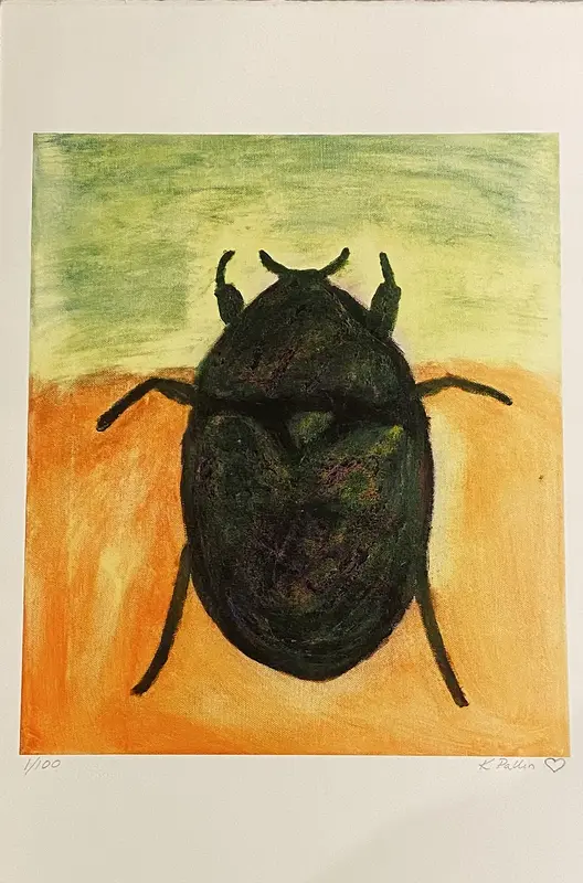Scarab Love (Orange) av Kicki Pallin