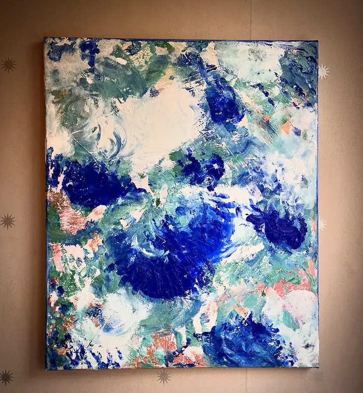 Akrylmålning av Robin Nilsson